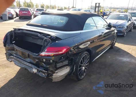2021 Mercedes-Benz C 300 Cabriolet из США, поврежденный, VIN W1KWK8DB2MG049685